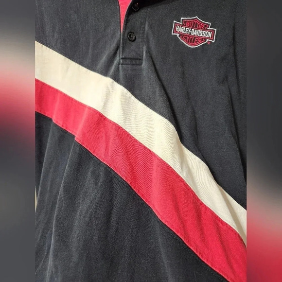 Harley-Davidson Milwaukee, WI Colorblock Short Sleeve Polo - Picture 5 of 8